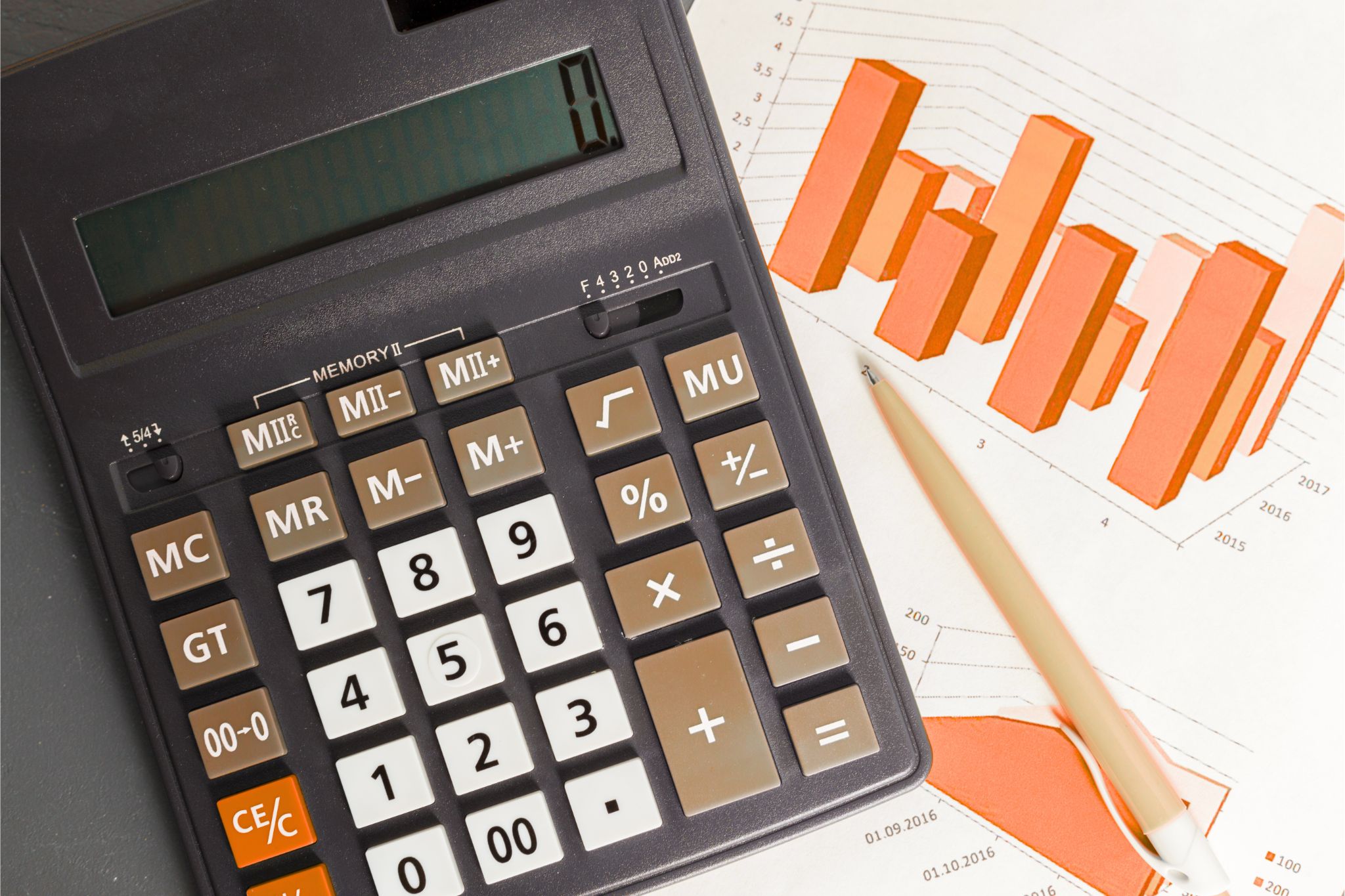 إدخالات المحاسبة مع آفاق عالية